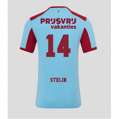 Moški Nogometni dresi Feyenoord Sem Steijn #14 Tretji 2025-26 Kratek Rokav Moški Nogometni dresi Feyenoord Sem Steijn #14 Tretji 2025-26 Kratek Rokav